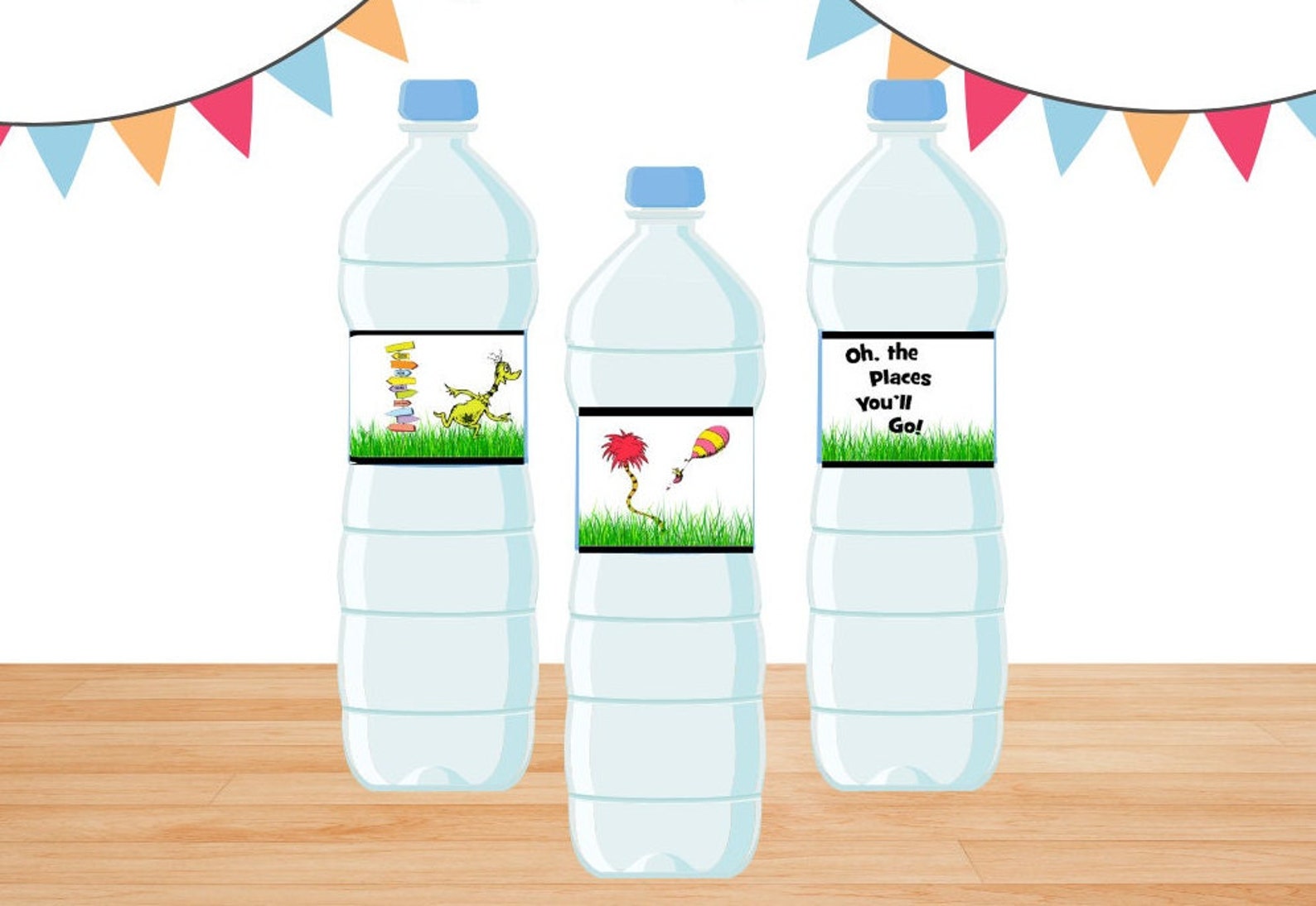 PRINTABLE oh, the Places You'll Go Party Package Dr. Seuss Graduation ...