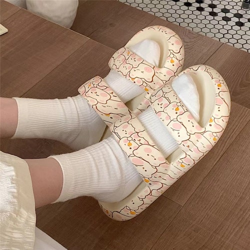 Cute Women Slippers Summer Slippers Outdoor Slippers Casual Etsy