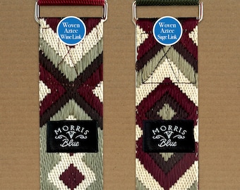 Martingale Fitting 38mm Patterned Polyester and Cotton Webbing Collars. Dog Collar || Coloured Dog Collar |