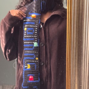 Pac-Man Häkeltuch (NUR Muster)