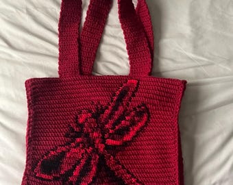 Dragonfly Crochet Bag Pattern PDF (English)