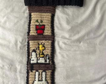 Snoopy & Miffy Crochet Scarf (Pattern ONLY)