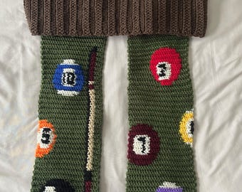 Pool Crochet Scarf PDF (Pattern Only)