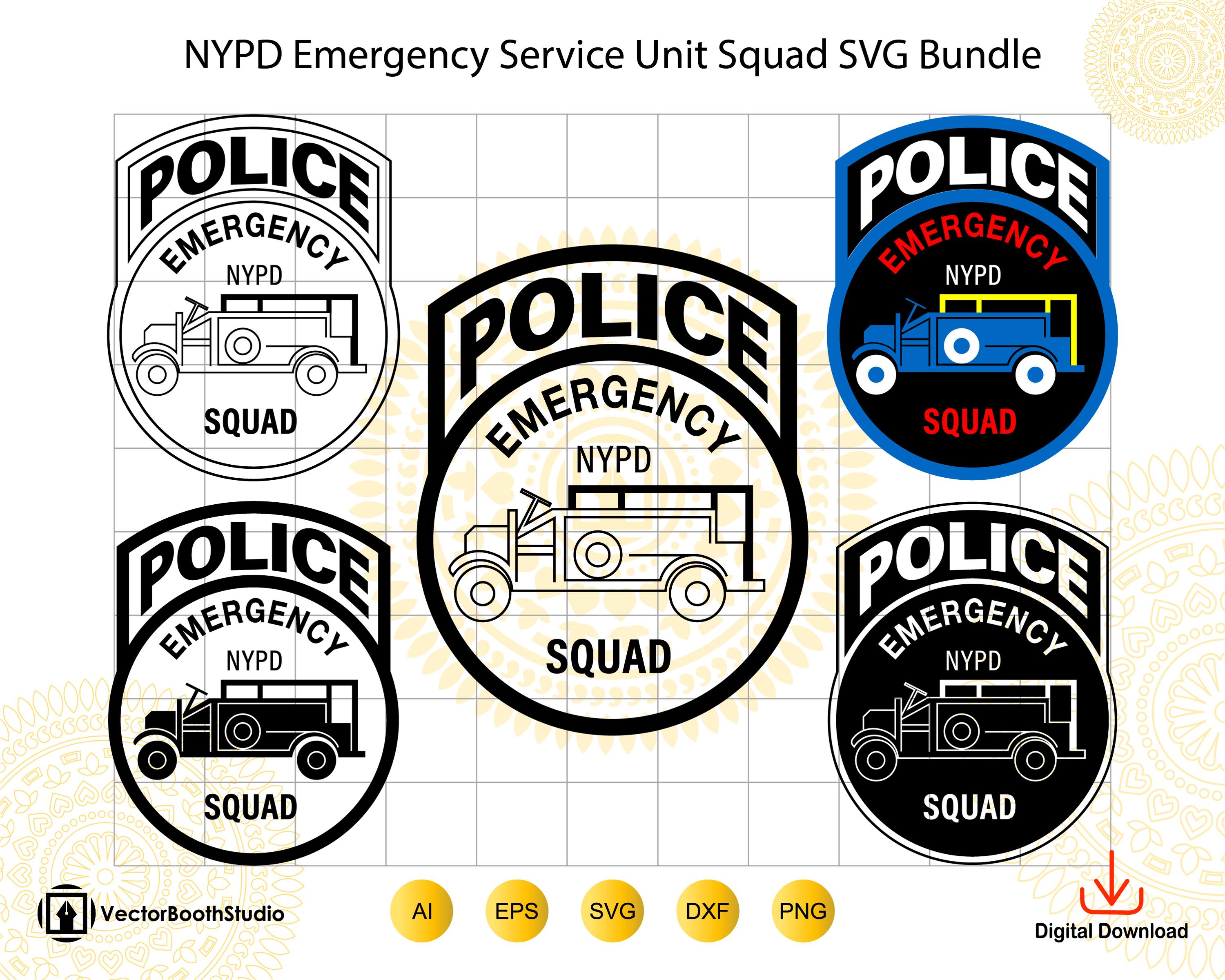 Nypd Emergency Service Unit - Etsy