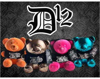 8-calowy miś D12 z autografem (różne kolory)