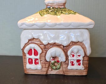 Ginger Bread Cookie Jar 1980s