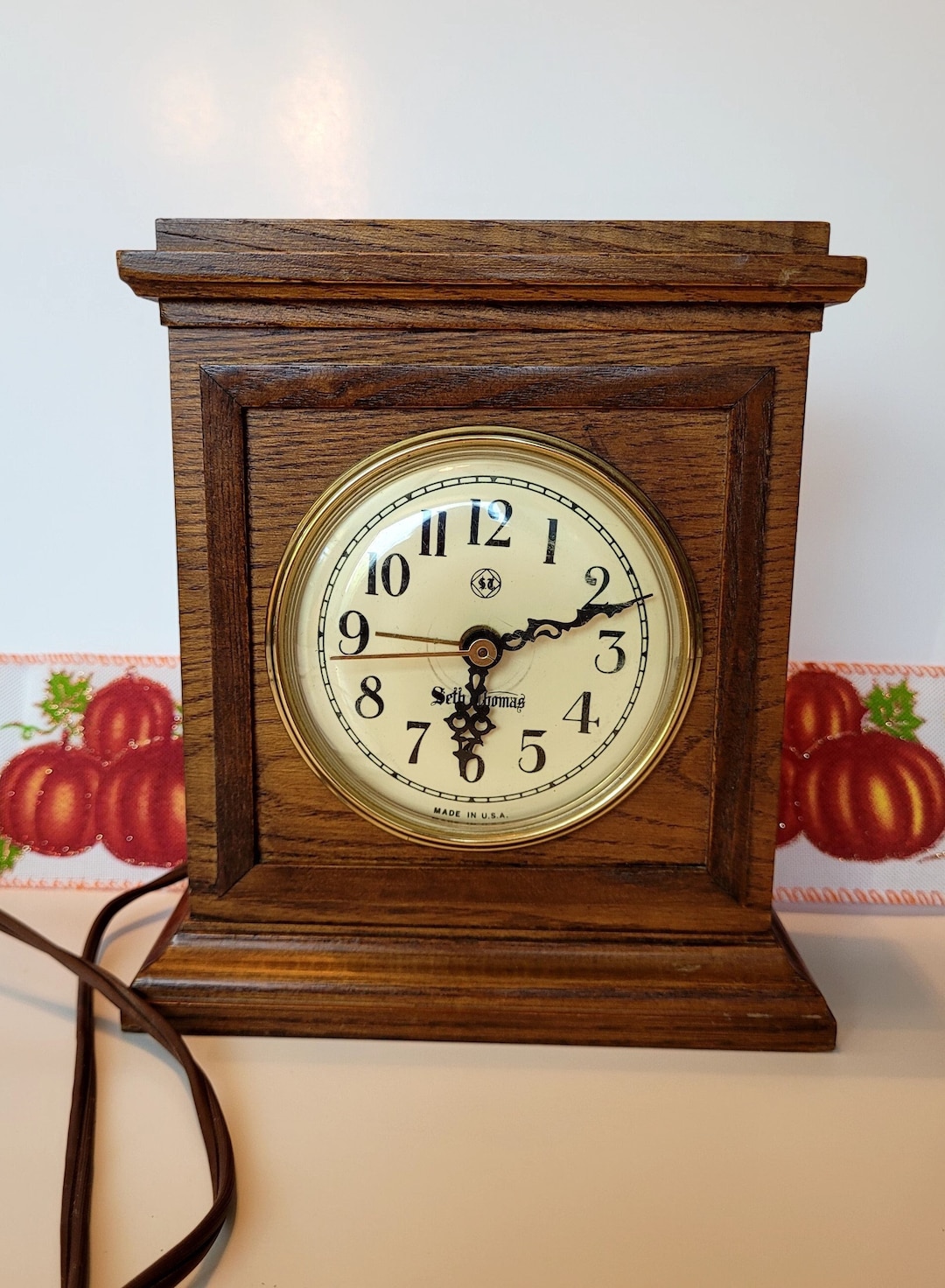 Seth Thomas Clock Vintage Electric Clock With Alarm for Any Etsy