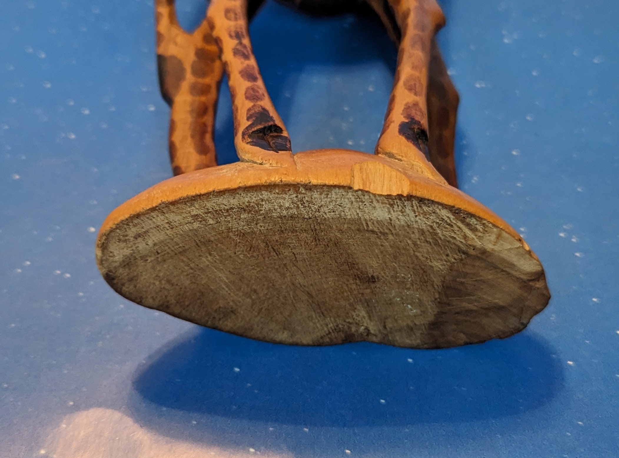 Wooden Giraffe Statue 18 Tall, Hand Carved, Hard Wood Etsy