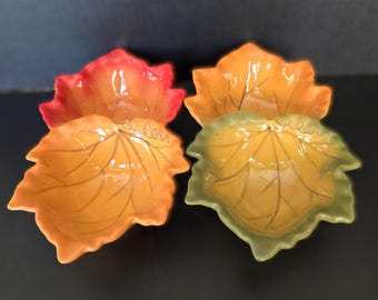 Bella Casa by Ganz, Four Serving Bowl Connected Stacking Fall Decor