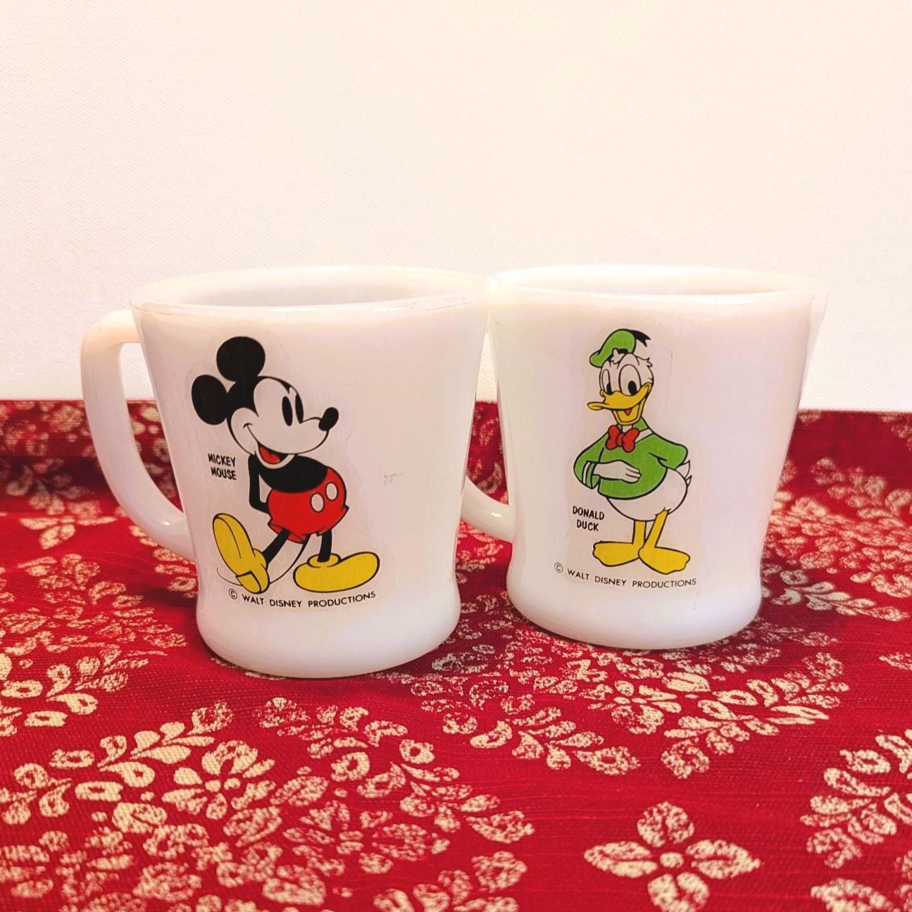 Fire King Mickey - Etsy