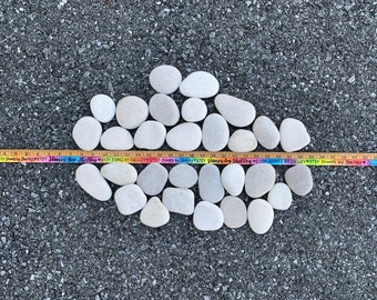 Sugar MINI ! 2 to 3 inch stones for kindness rocks painting ! Light tan color rocks for rock painting crafts !