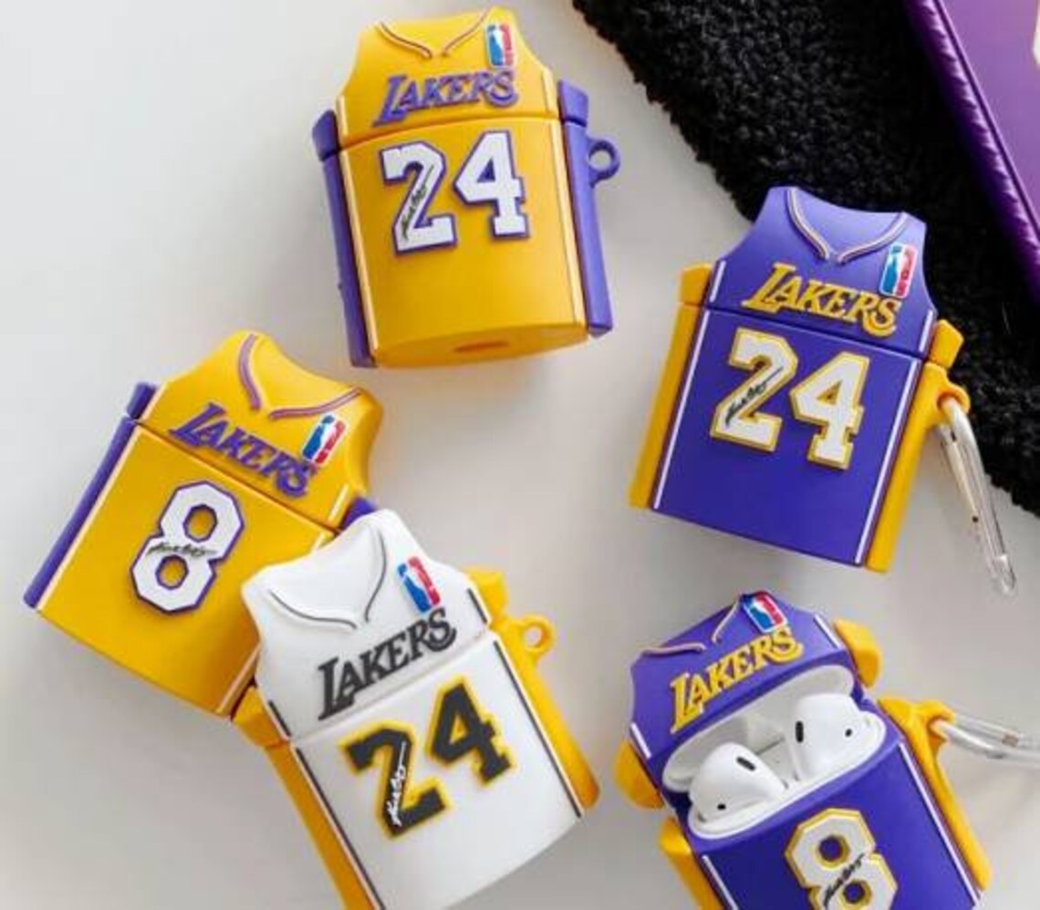 Basketball Inspired Apple Airpods Case Kobe Bryant Jersey Etsy Canada