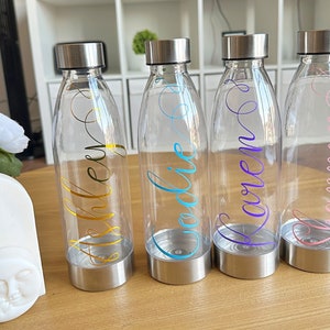 Personalised Drinks Water bottle | Gift Idea | Bridal Party Gift | Summer bottles | Gym Bottles | Teacher Gifts