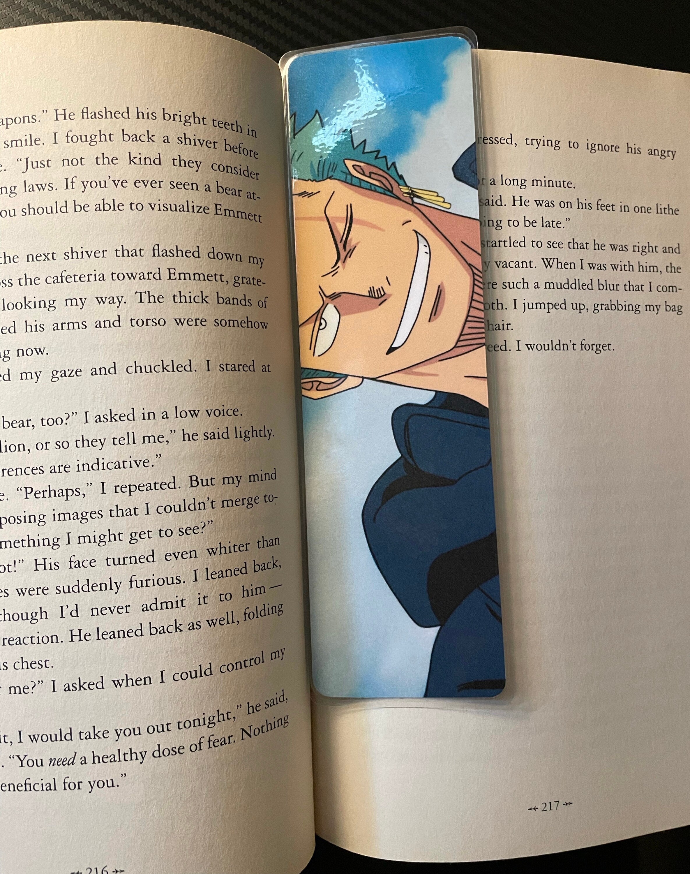 Roronoa Zoro Bookmark One Piece Laminated Bookmark Etsy Canada