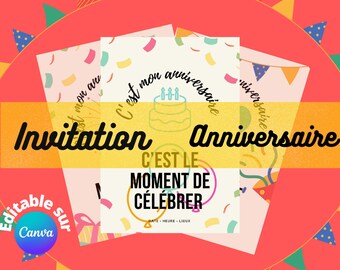 Carte D Anniversaire Etsy Carte D Anniversaire Etsy
