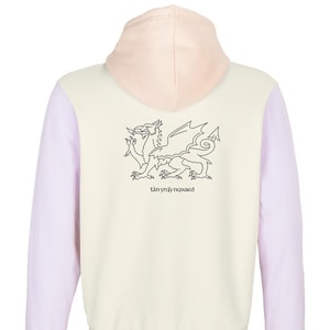 Welsh Dragon Hoodie - With fire in my blood - Welsh dragon design
