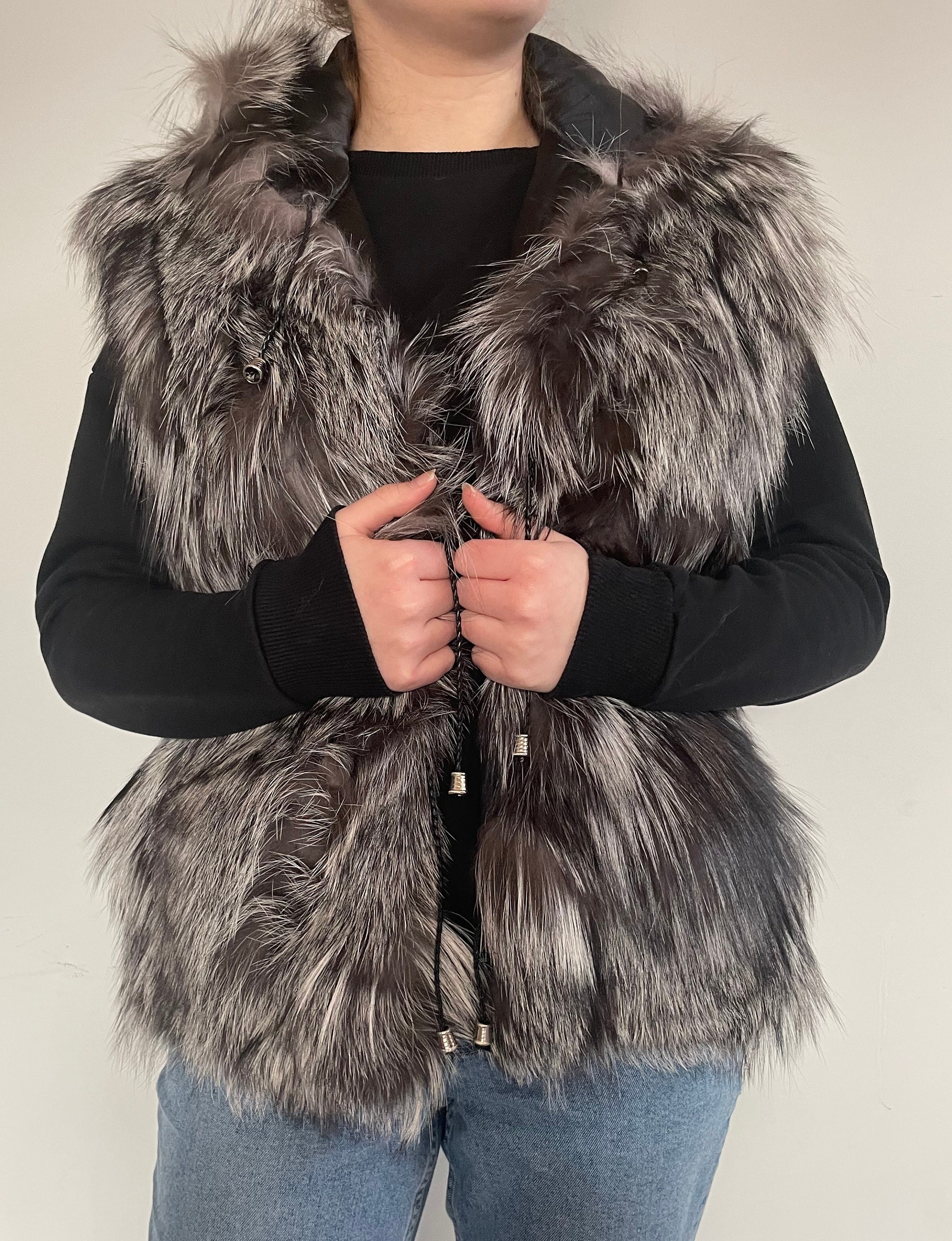 Reversible Sleeveless Mink Jacket - Ready to Wear