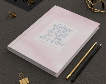 Glory of God Journal | Christian Hardcover Bible Journal