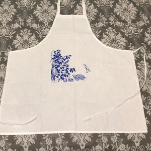 Sea Life Apron in Blue
