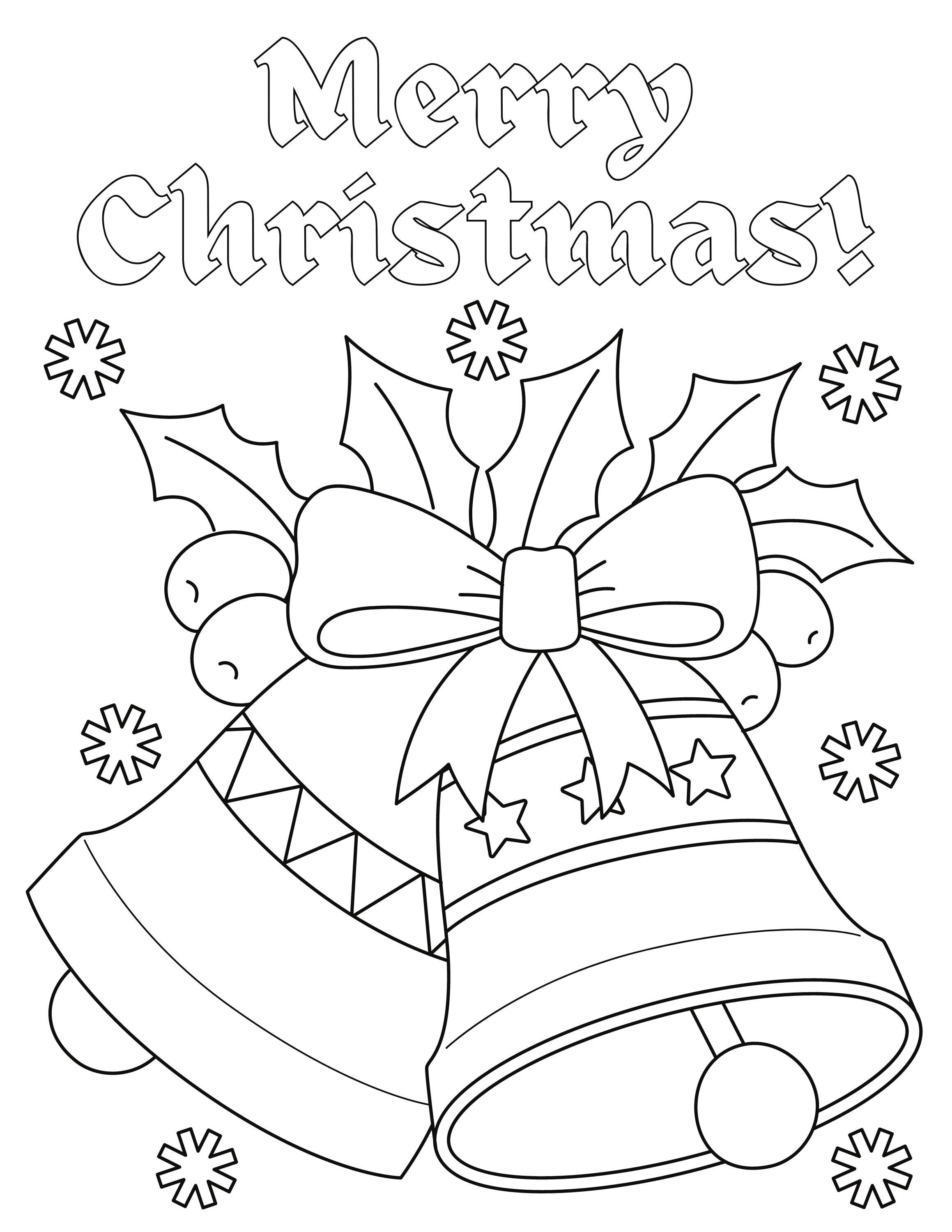 Christmas Printables // Coloring Pages // Holiday Coloring Christmas