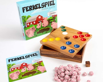 Ferkelspiel - Das Würfelspiel mit den süßen Ferkeln für die ganze Familie