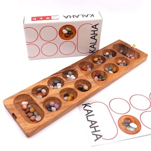 KALAHA - hochwertiges Steinchenspiel