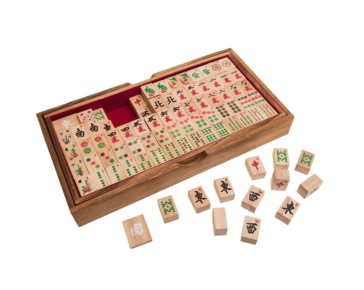 ROMBOL Mahjong The Chinese Game of Four Winds With Arabic Numbers