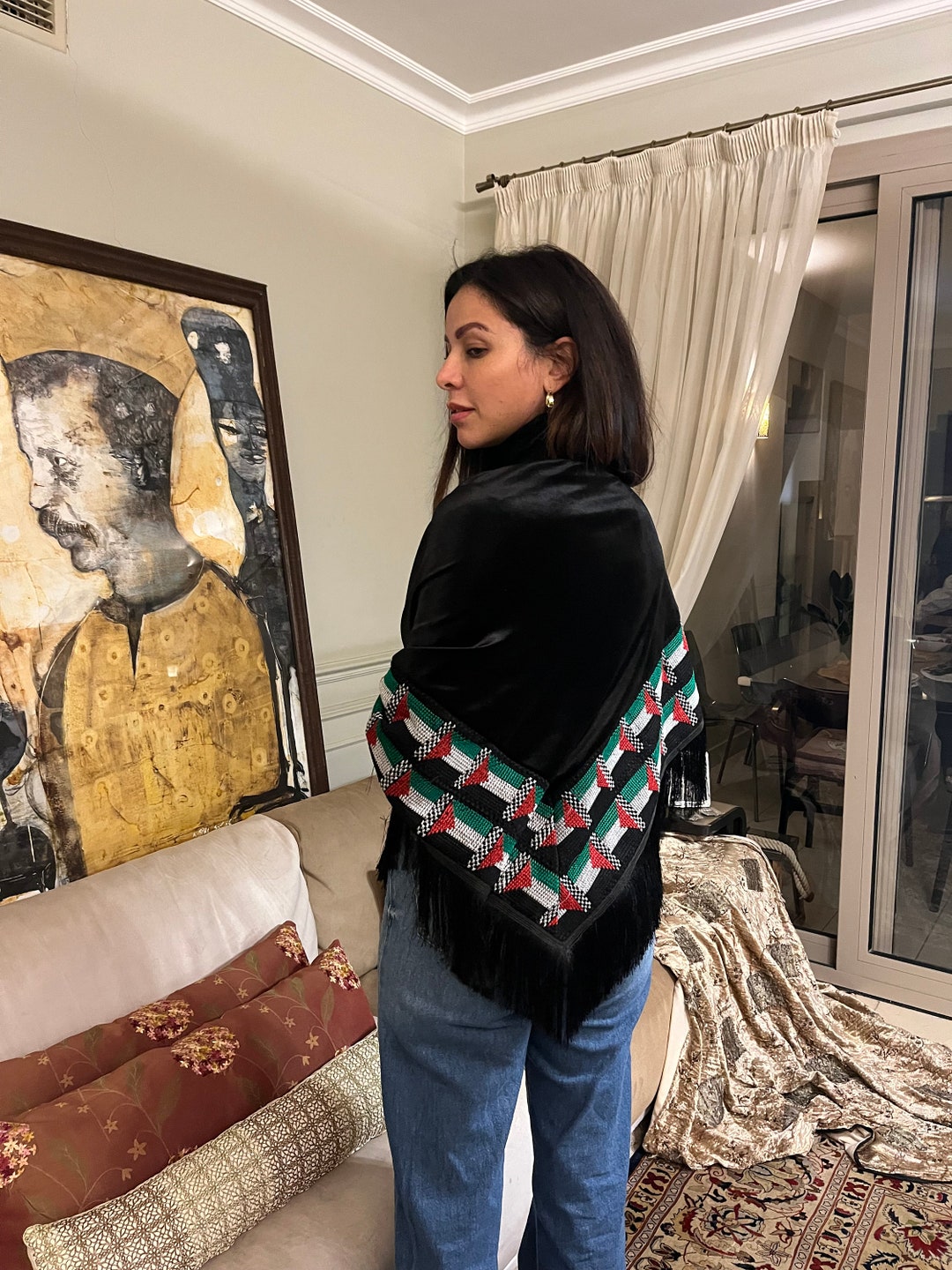 palestinian shawl