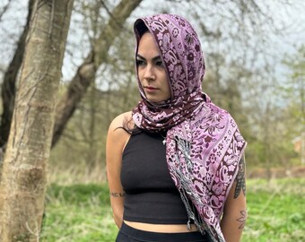 Égyptien authentique, réversible, Pashmina