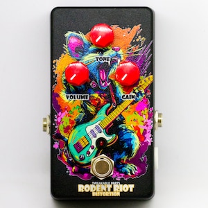 Rodent Riot Distortion DIY Guitar Pedal Kit