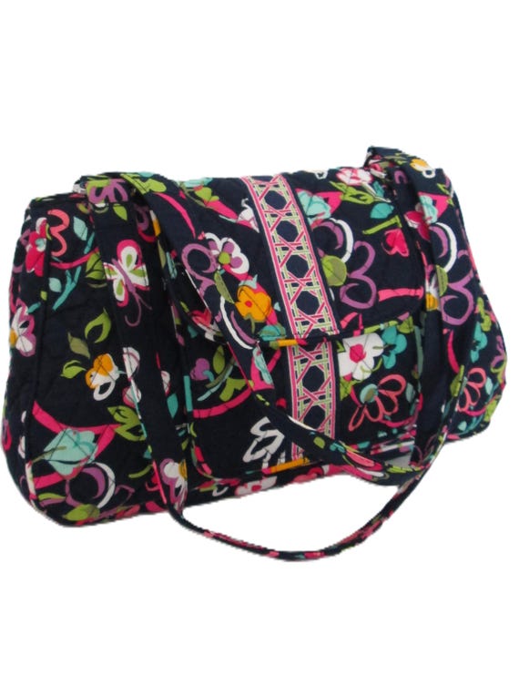 Vera Bradley Ribbons Edie Satchel