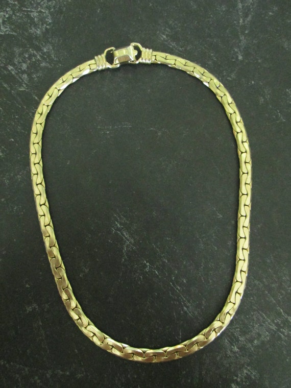Coro Pegasus Vintage Signed Serpentine Necklace