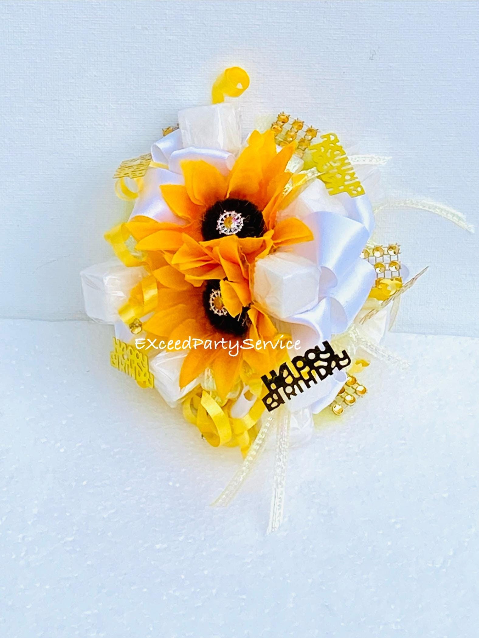 Sweet 16 Birthday Corsage Happy Birthday Party Sugar Cubes Corsage ...