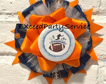 Baseball volleyball Football Senior  Night Mom BadgeHomeComing Sports Ribbon Soccer  Mom Ribbon Customizable   Sports Photo Brag  Badge