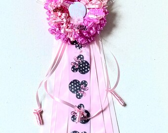 Sweet 16 Birthday Party Candy Corsage Pin  Pink