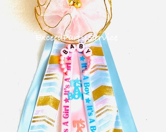 It’s a Girl Baby Shower  Party  Pin Badge Ribbon Baby Shower /Mommy To Be Pin Ribbon/ Baby Shower Pin for Guest or Grandma