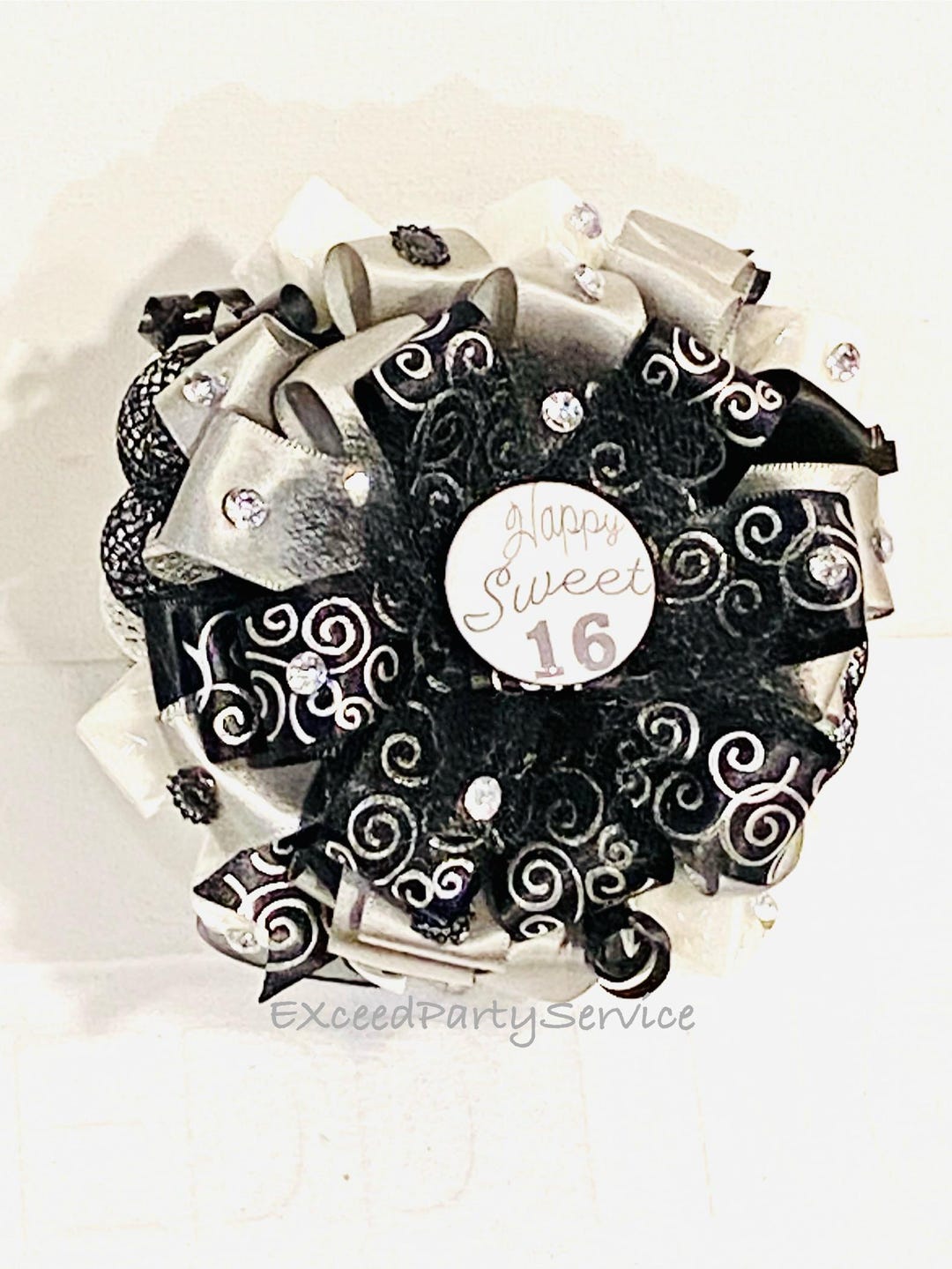 Sweet 16 Birthday Corsage Happy Birthday Party Sugar Cubes Corsage ...