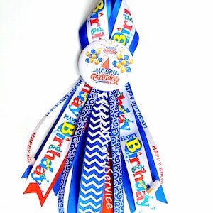 Happy  Birthday Ribbon Badge Corsage