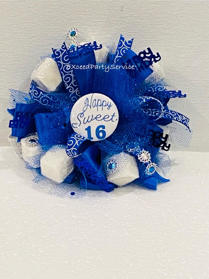 Sweet 16 Birthday Corsage Happy Birthday Party Sugar Cubes Corsage ...