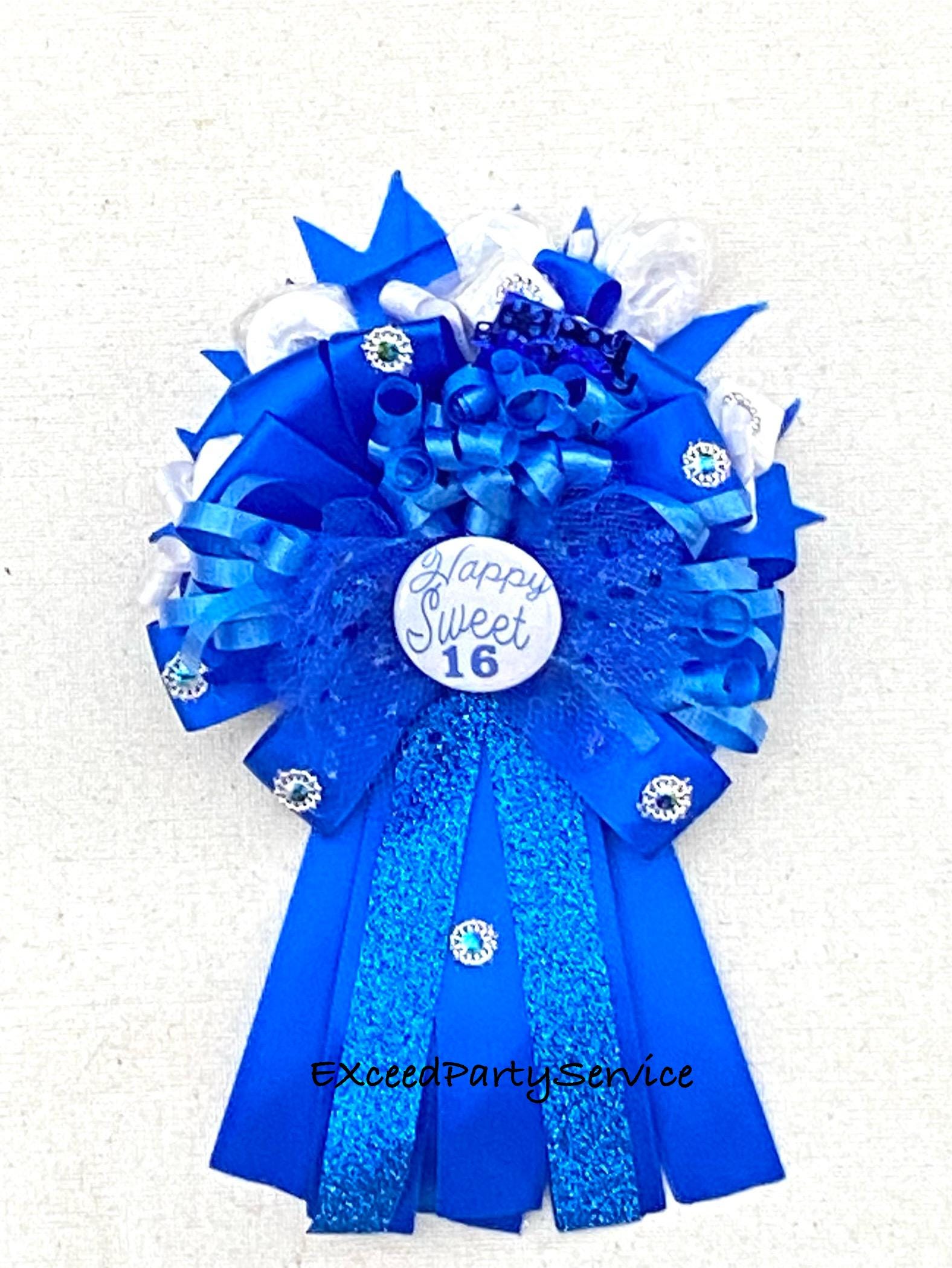 Birthday Corsage Happy Birthday Party Sugar Cubes Candy Badge Sweet 16 ...