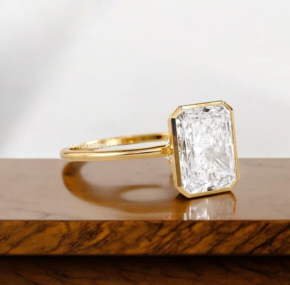 大人気❤️モアッサナイト　デザインリング　エンゲージリング　婚約指輪　7.3号 クラスター モアッサナイト エンゲージリング セット ホワイト