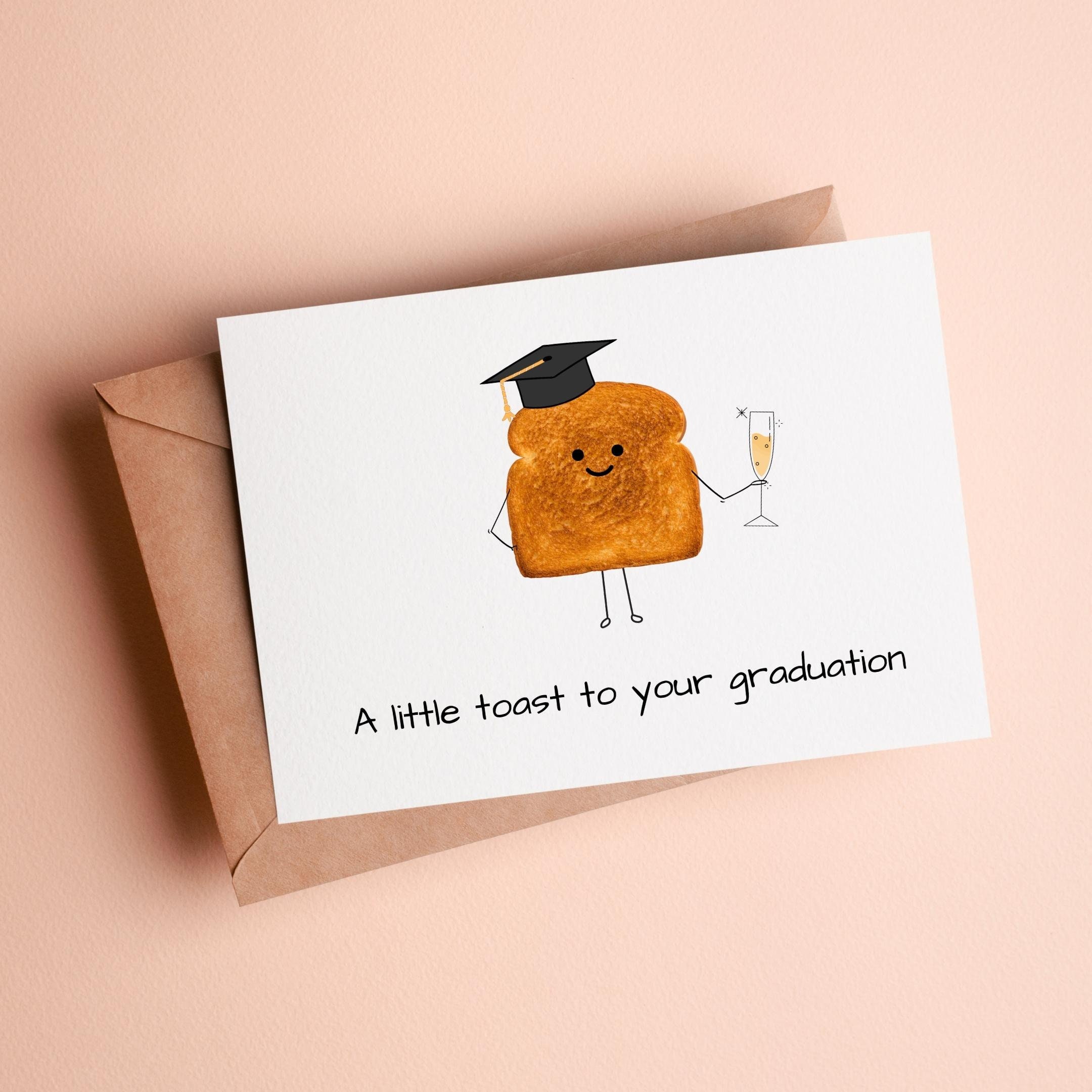 Graduation Toast Occassion Card Her Him Card for Her - Etsy Graduation Toast Occassion Card Her Him Card for Her - Etsy