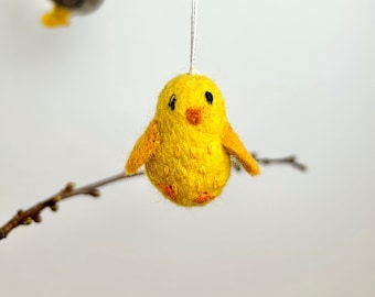Chick pendant I Easter decoration I Easter decoration I I Easter bouquet I Felt decoration Easter I Easter chick I Spring I Duck decoration I Chicken