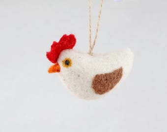 Chicken pendant I I Christmas decorations I Easter decorations I Easter decorations I Easter bouquet I Felt decoration Easter I Easter bunny I Spring