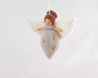 Ángel colgante de navidad I Decoración de árbol de navidad Decoración de navidad I Árbol de navidad de invierno I Ángel de navidad I Decoración de ángel