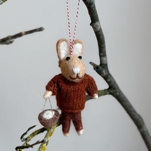 Pendant bunny with Easter nest I Easter decorations I Easter decoration I I Easter bouquet I Felt decoration Easter I Easter bunny I Spring