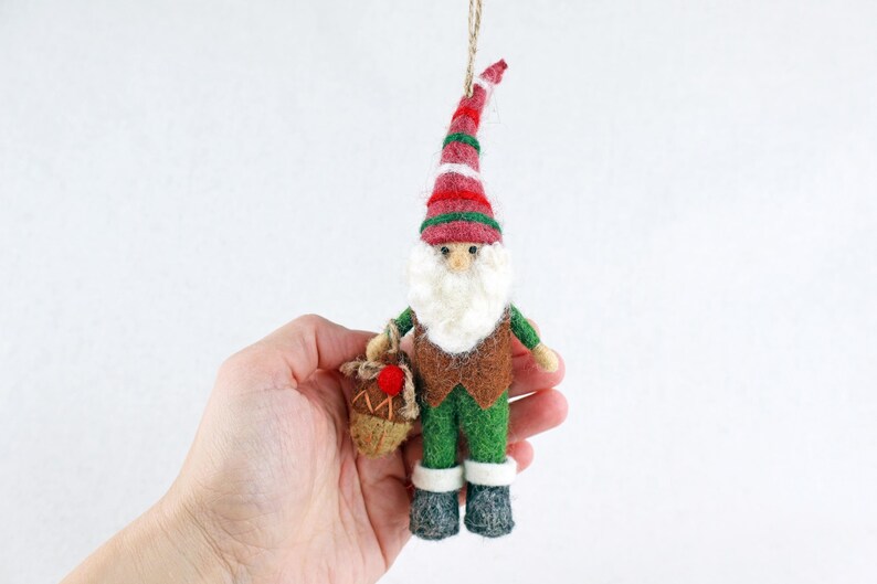 Christmas ornaments, gnomes, elf, Christmas tree decorations, Christmas tree, gnome decorations, Christmas elf, Christmas gnome image 2