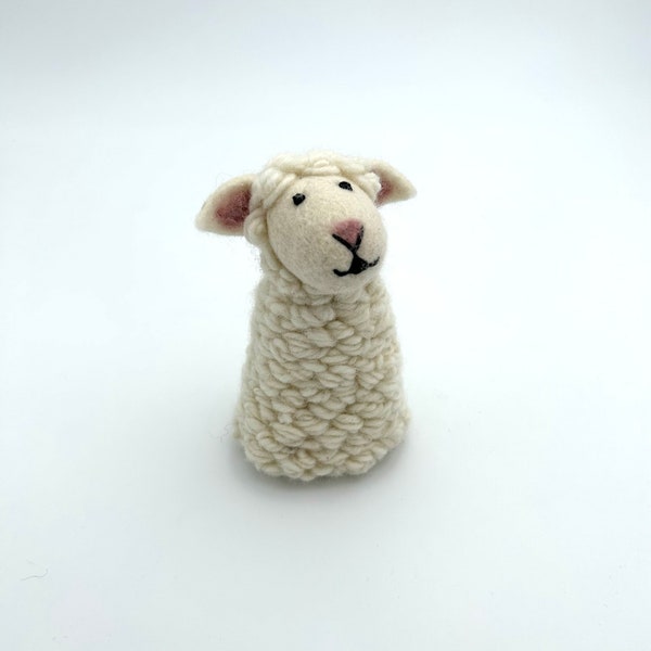 Egg warmer sheep made of felt I felt egg warmer I sheep decoration I decoration