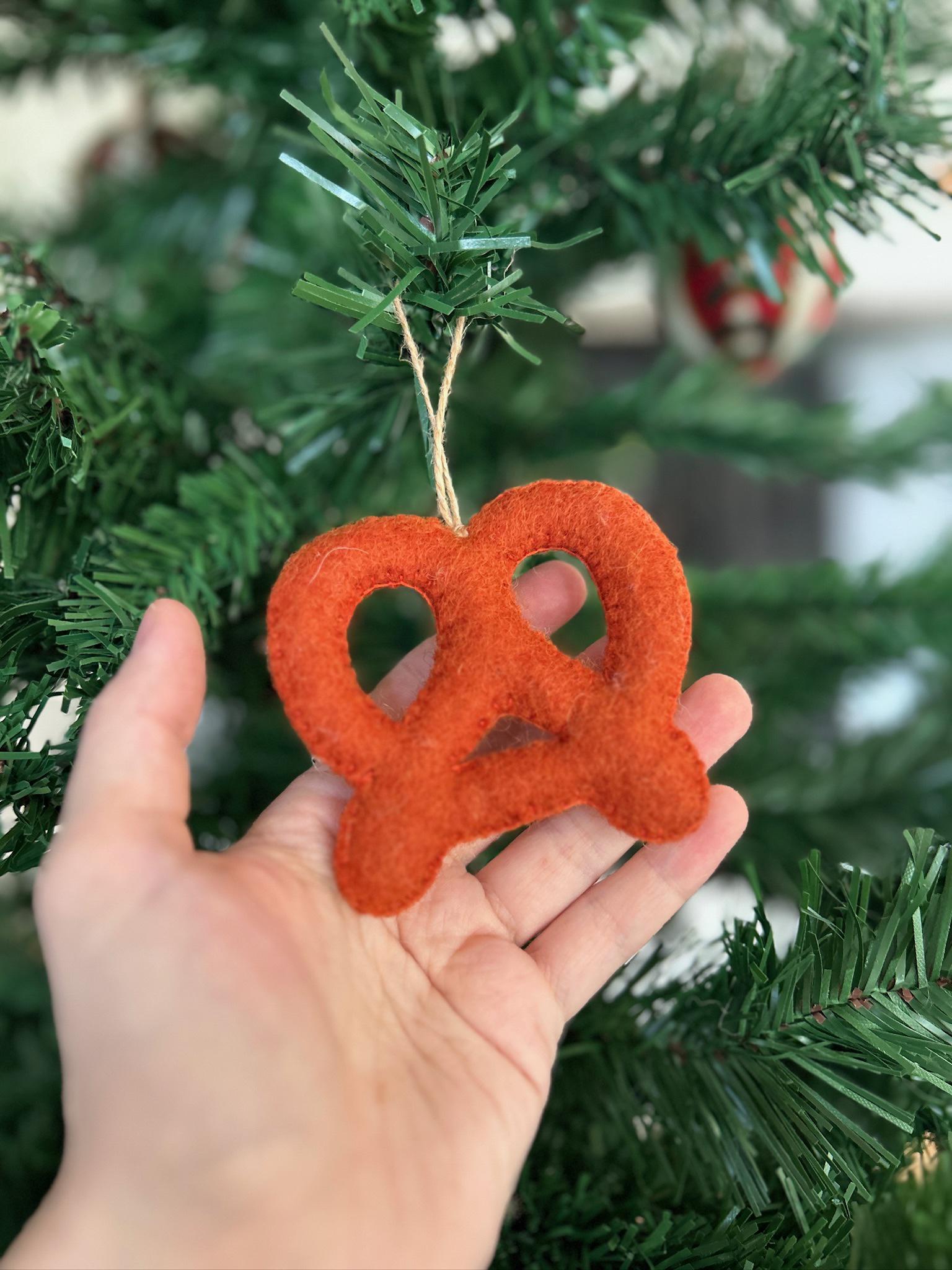 プレッツェルペンダント I プレッツェルハンガー I クリスマスツリーの