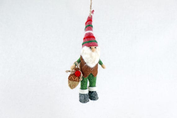 Weihnachtsanhänger Zwerg I Wichtel I  Christbaumschmuck Weihnachtsdeko I Weihnachtsbaum I Gnom Deko I Weihnachtswichtel I Weihnachtszwerg